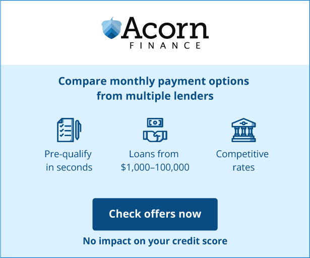 Acorn Finance apply and get affordable 