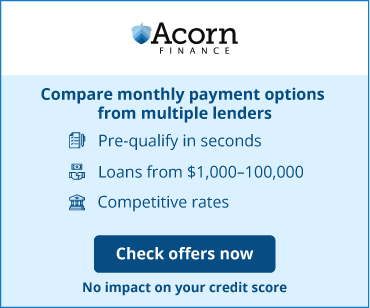 Acorn Finance - affordable payment options for home renovations.